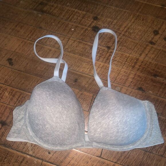 Victoria’s Secret Pink jersey gray 32C lingerie bra - Picture 1 of 2